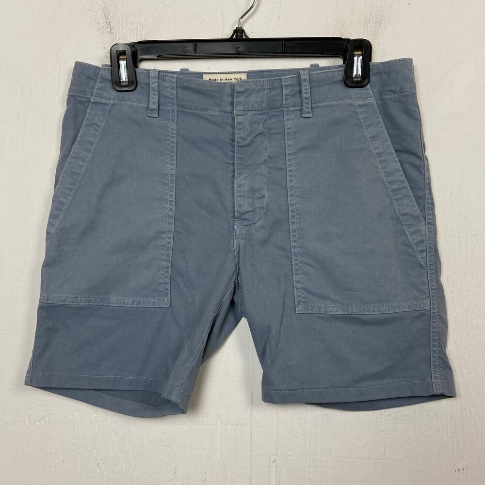 Nili Lotan Slate Blue Women's Shorts